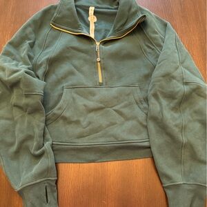 Lululemon Funnel Neck Half-Zip Scuba
